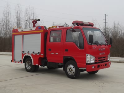 慶鈴0.6-1.5噸水罐消防車（上藍牌）